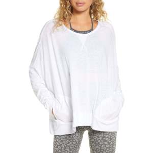 Maglia a Maniche Lunghe First Choice di Free People per Donna, Bianca, Taglia Piccola - Product Image 1