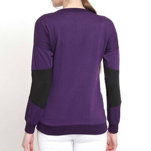 Sudadera de Mujer con Media Cremallera, Talla Grande, de Alta Calidad, Elástica, de Manga Larga, con Bordado de Insignia Invernal - Product Image 3