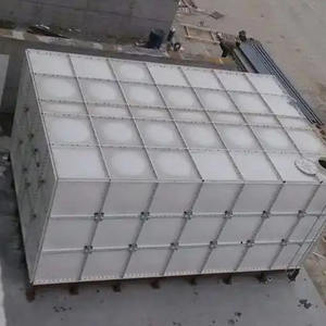 Réservoir d'eau potable/SMC/FRP, réservoir d'eau industriel multifonction assemblé - Product Image 4