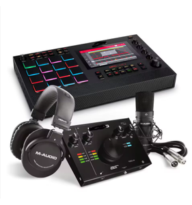 NEW Battery <b>Powered</b> Drum Machine and Sampler with Built-in Speakers – Portable Music Production <b>Tool</b> - Product Image 1