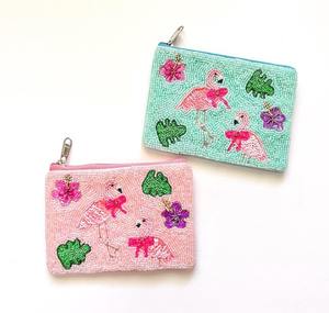 Monedero de cuentas de semillas hecho a mano de moda con diseños de bordado artístico, monedero de cuentas de cristal bordado, diseño de lujo - Product Image 4