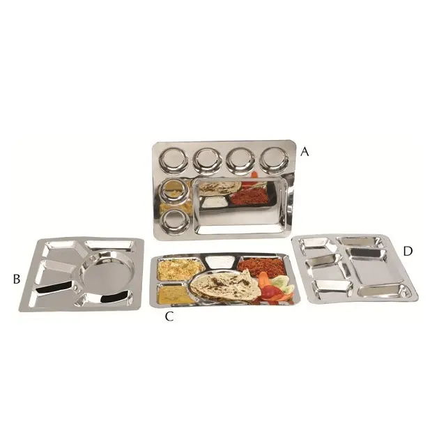 Stainless Steel Military Surplus Mess Tray