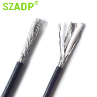 Cable Coaxial RG6 de Alta Calidad con Revestimiento de PVC LSZH de 75 Ohmios para Antena de Satélite y TV, para Sistemas de CATV