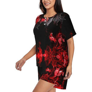 New Arrival Women's High Quality <b>Woolen</b> Casual Short Set Custom Made Solid Pattern Shirt with XL Size Adjustable <b>Top</b> - Product Image 2