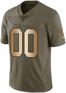 Camisetas de fútbol impresas personalizadas con mangas cortas a precio barato y material transpirable al por mayor - Product Image 5