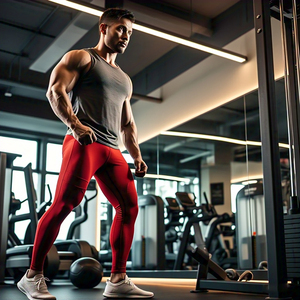 Leggings de Compresión para Hombre, Pantalones Deportivos para Correr, Gimnasio, Entrenamiento, Fitness, Secado Rápido, Culturismo - Product Image 5