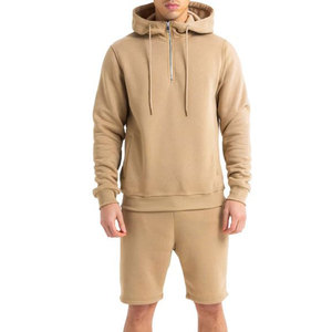 Best Selling Winter Hooded Men's Hoodies <b>Shorts</b> Set Outdoor Use 100% Cotton Heavyweight Eco-Friendly Durable Fashion Clothing - Product Image 1