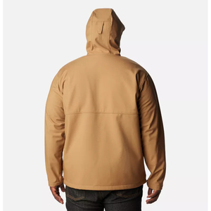 Custom Logo Men <b>Winter</b> Stand Collar Softshell <b>Jacket</b> <b>Long</b> Sleeves Waterproof Nylon Polyester 2026 - Product Image 2