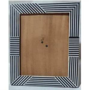 กรอบรูปไม้โบโฮฝังกระดูกทำมือคุณภาพสูง พิมพ์ลายภาพได้ สำหรับตั้งโต๊ะ/ตกแต่งผนัง ราคาขายส่ง - Product Image 1