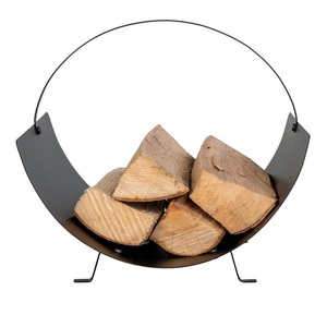 <b>Best</b> Selling Pattern Metal Fireplace Sets Single-Layer Iron <b>Firewood</b> Storage Rack Log Holder Customized Size Shape Colour - Product Image 1