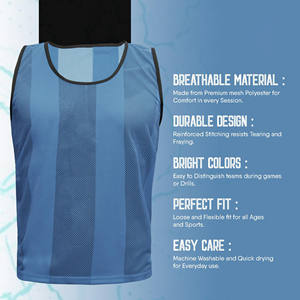 Maillots d'entraînement de football et vêtements d'équipe, coupe décontractée, personnalisables, maillots de sport en maille bon marché pour l'entraînement de haute qualité - Product Image 2