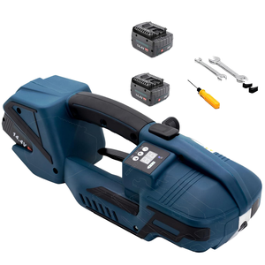 Máquina flejadora eléctrica portátil de PET y PP con PLC para alimentos, bebidas, textiles y productos químicos - Product Image 3