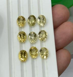 Pierres précieuses de béryl jaune naturel de haute qualité coupe poire en vrac 3mm perles de cristal calibrées fabrication de bijoux couleur jaune aigue-marine - Product Image 4