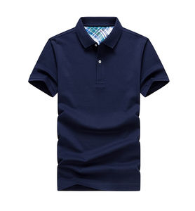 Camiseta Polo de Algodón con Cierre y Logotipo Personalizado de Alta Calidad, Camiseta Polo para Golf, Camiseta con Cuello para Hombre con MOQ Bajo - Product Image 2