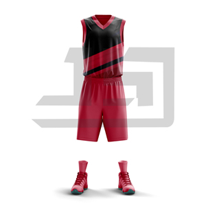 Uniforme de Baloncesto Estampado de Secado Rápido, Camiseta Deportiva sin Mangas con Pantalones Cortos a Juego para Entrenamiento, Competencia y Práctica - Product Image 1