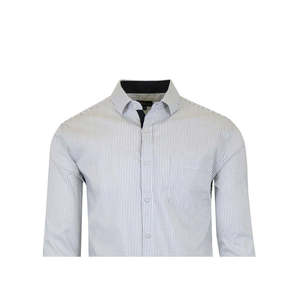 Camicie eleganti da uomo Harvic della collezione Galaxy, vestibilità slim, in popeline elasticizzato ad asciugatura rapida, colore bianco, taglia XL - Product Image 2