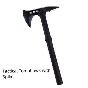 Hacha de Supervivencia de Doble Hoja de Grado Industrial para Camping y Actividades al Aire Libre, Hacha de Mano de Acero Inoxidable de Alta Calidad con Mango de Acero, 400 mm de Longitud Total - Product Image 6