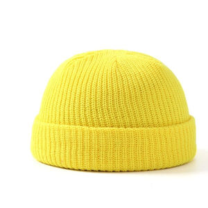 Bonnets en tricot unisexes personnalisés en gros 2026, bonnets chauds à revers, chapeaux, bonnets de style skull - Product Image 5