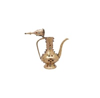 Théière turque en métal de conception de lieu historique avec ensemble de tasses pot de service de thé de café comprenant un plateau, nouvel arrivage