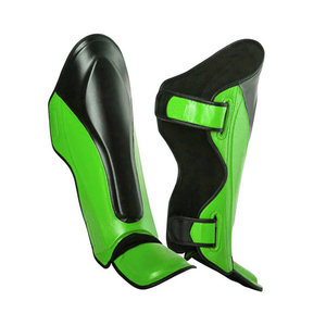2024 Customize Wholesale Leather <b>Foam</b> <b>Padded</b> Shin Guard Leg Guard High Quality Ankle Guard - Product Image 1