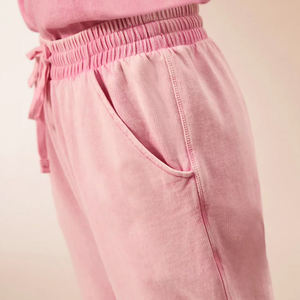 Pantalones Deportivos de Mujer, Cálidos, Ecológicos, Transpirables, de Tela de Lana Peinada, hasta la Rodilla, Cintura Media, con Cordón Ajustable - Product Image 5