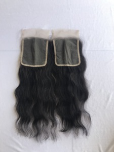 Extensions de cheveux humains bruts de haute qualité, alignées aux cuticules, 22 pouces, avec closure en dentelle transparente 5x5, provenant d'un seul donneur, origine Cambodgien et Brésilien, pour la vente en gros - Product Image 6