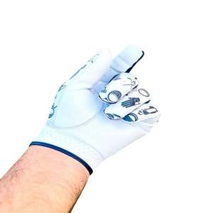 ถุงมือกอล์ฟยืดได้สำหรับผู้ชายผู้หญิงหนังแกะระบายอากาศได้ดีใช้ฝึกซ้อมทัวร์นาเมนท์ - Product Image 3