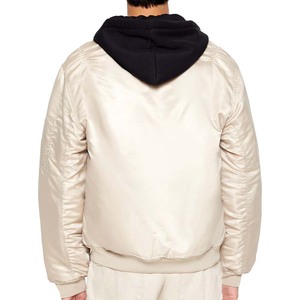 Veste surdimensionnée personnalisée pour hommes Vestes vintage en polyester coupe carrée Sweats à capuche brodés sur mesure - Product Image 3