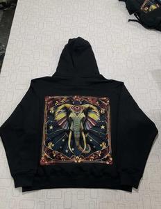 เสื้อฮู้ดของผู้ชายแบบสวมศีรษะระบายอากาศได้ดี3D พรีเมี่ยมแบบกำหนดเอง - Product Image 2