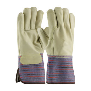 Nouvelle conception Top vente matériau en cuir de peau de chèvre de haute qualité fabriqué à usage industriel de sécurité gants de travail - Product Image 3