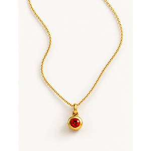 Collar con Colgante de Llave Geométrica Chapado en Rodio Oro Rosa con Diamante y Perla - Cadena Clásica de Moda para Regalo de Compromiso - Product Image 1