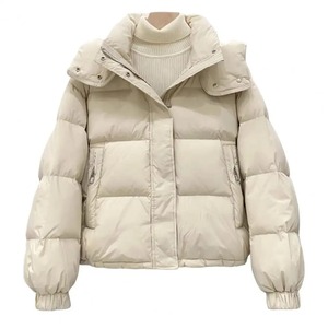 Veste pour femmes en peluche multi-poches personnalisée Veste d'hiver à capuche décontractée et élégante Veste polaire à fermeture éclair de haute qualité - Product Image 3