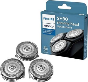 Philips Norelco Authentique SH30/52 Têtes de rasage compatibles avec Norelco Shaver Series 1000, 2000, 3000 et 5000X et arrondies - Product Image 1