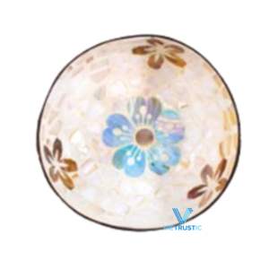 Capiz ชามกะลามะพร้าวงานทำมือพร้อมผิวชิมเมอร์หรูหราเป็นมิตรกับสิ่งแวดล้อม - Product Image 3