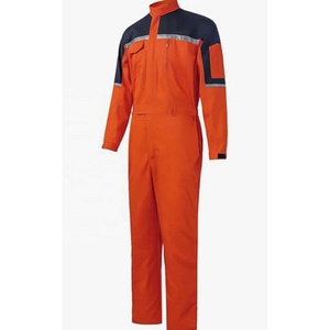 OEM Mechanic Work Coverall Multi Pocket Private <b>Label</b> Safety Heavy Duty Workwear with Reflective Band Industrial Protective Wear - Product Image 1