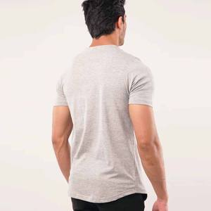 เสื้อยืดผู้ชายคอกลมแขนสั้นผ้าฝ้ายผสมสีจำนวนมากกับแบรนด์ของคุณเอง - Product Image 1