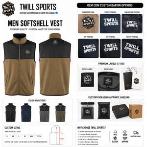 Chaleco de Senderismo Softshell para Hombre, Diseño Personalizado al por Mayor, Resistente al Viento, Nuevo Diseño sin Mangas, Chaleco Softshell Impermeable para Hombre de Invierno - Product Image 5