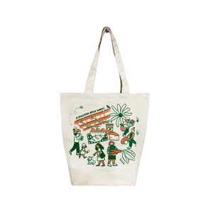 Grand sac fourre-tout en tissu recyclé Offre Spéciale lavable et réutilisable pour les voyages en plein air quotidiens Shopping Sac cadeau à logo personnalisable - Product Image 4