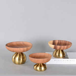 Cuencos de consola decorativos modernos de Metal hechos a mano para boda, decoración del hogar, mesa de comedor, centro de mesa, ensaladera de frutas, venta al por mayor 2023 - Product Image 3