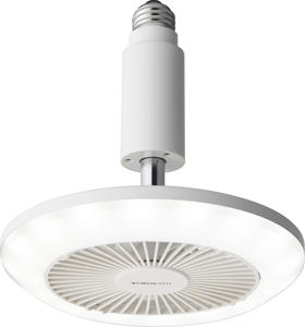 Ventilador de techo LED de interior moderno de calidad excepcional Serie 4100K Blanco neutro Finesse Precios Circulight Socket - Product Image 4