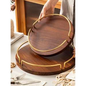 Bandeja de servicio de madera duradera de la mejor calidad con hermoso acabado y larga vida útil, perfecta para artículos de regalo, comedor y uso diario - Product Image 4