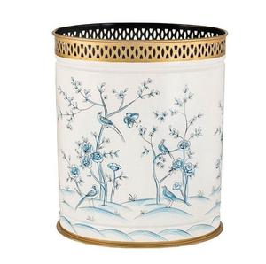 Nouvelle arrivée poubelle en métal peint à la main dans un design unique avec la plus grande qualité couleur de forme de taille personnalisée à bas prix - Product Image 1