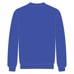 HBCU SGRho Sudadera de chenilla educada Letras bordadas en azul y oro Mezcla de algodón Premium Divine Nine Greek Life Apparel - Product Image 3