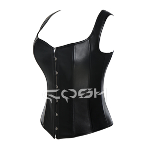 เครื่องรัดตัวแบบผูกเชือกหนังโกธิคแบบพรีเมี่ยมผู้ผลิตจากปากีสถาน - Product Image 1