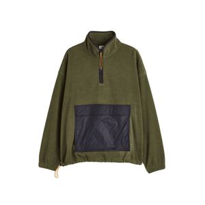 OEM al por mayor chaqueta de alta calidad para los hombres de diseño personalizado media cremallera Unisex más pulóver otoño Chaquetas de punto para hombres - Product Image 3