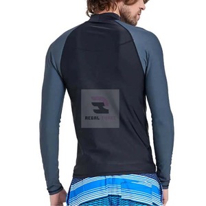 Rash Guard personnalisé à manches longues pour hommes Qualité supérieure Rash Guard pour hommes - Product Image 5