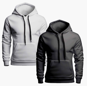 Sudadera con capucha de peso pesado para hombre Sudadera de gran tamaño personalizable con cuello con capucha para la temporada de invierno - Product Image 1