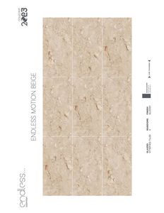 CARREAUX EN PORCELAINE VITRÉE EL MOTION BEIGE-Carrelages d'intérieur modernes antidérapants pour villa et centre commercial - Product Image 2