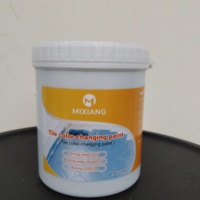 Peinture polyuréthane liquide imperméable à changement de couleur pour carrelage, application au pinceau sur sols et murs de toilettes et bâtiments - Mi xiang