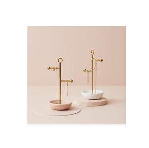 แท่นแสดงเครื่องประดับทองเหลืองแข็งแบบตั้งได้สำหรับร้านขายอัญมณีหรูหราและทำด้วยมือสำหรับนักอัญมณีและกล่องของพวกเขา - Product Image 6